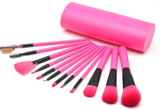 Veluxia 12 Pc Makeup Brush Set